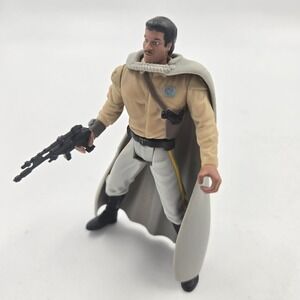 Star Wars POTF Lando Calrissian General Gear Action Figure Cape Blaster 1997